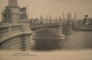 Liège. Exposition de LIEGE. Profil du Pont de Fragnée