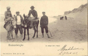 Blankenberghe, La plage vers Heyst (famille Nels)