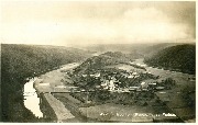 Bouillon.Panorama de Frahan