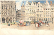 Bruxelles. La Grand'Place (Cassiers, Dietriech & Cie)