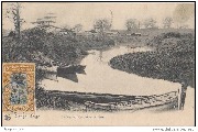 Congo Belge .  Rivi&egrave;re des crocodiles &agrave; Boma