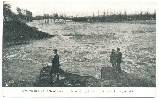 Hamme. Drij Goten Een der Scheldedijkbreuken