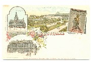 Bruxelles. Maison Corporations,Hôtel Ville ,MannekenPis,Jardin Botanique