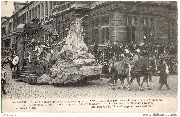 Hlodwig en Clothildis. -De Doop van Hlodwig te Reims. - Le Bapt&ecirc;me de Hlodwig &agrave; Reims