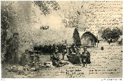 Congo Belge . Belgisch Congo Village Bateke pr&egrave;s L&eacute;opoldville  Bateke-dorp nabij Leopoldville