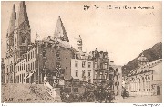 Spa, - L'Eglise et l'Escalier Monumental