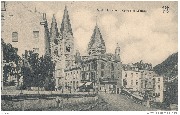 Spa. L'Eglise et la Cascade