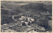 Abbaye de Maredsous(vue prise en avion)