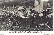 Apr&egrave;s la Revue  D&eacute;part de SM la Reine et de Madame Falli&egrave;res