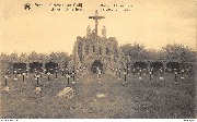 Achel. Cistercienser Abdij Abbaye cistercienne Kerkhof en Calvarieberg Cimetière et Calvaire