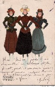 Fleurs d'hiver (3 patineuses)