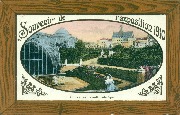 Bruxelles. Jardin botanique. Souvenir de l'exposition 1910