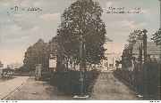 Olsene. Entr&eacute;e du ch&acirc;teau de Monsieur Meheus
