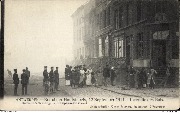Antwerpen Brand der Houtstapels 12 September 1911 Incendie des Bois  De De Clerck steeg L'Impasse De Clerck