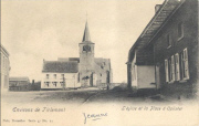 Environs de Tirlemont. L'église et la Place à Oplinter