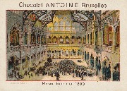 Chocolat Antoine Bruxelles  Maison fondée en 1850 Anvers La Bourse n°34