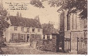 Testelt.Het Gasthof In den Hertog en het oude koor der kerk L'Hôtel et l'antique choeur