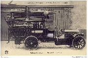  Antwerpen - Brandweer. Automobilwagen    Anvers - Service d'incendie - Chariot automobile