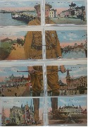 Puzzle 8 cartes roi Albert tenue militaire Kaki à Ostende Puzzle 8 cartes roi Albert tenue militaire Kaki à Ostende