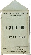 Exposition de Bruxelles 1910 10 cartes toile 1 franc le paquet  Editeurs Valentines & Sons Ltd.