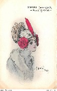 Chapeau Chantecler -Poule blanche