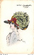 Chapeau Chantecler -Dindon