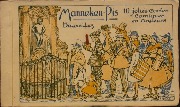 Carnet : Albert Dohmen Bruxelles Fantaisie illustr&eacute;e Souvenir de Manneken-Pis
