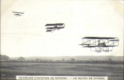 Quinzaine d'aviation de Stockel. Un Match de vitesse