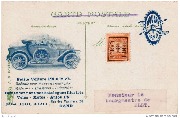 Multivue de Gand : Publicit&eacute; de Houard &agrave; Gand pour la voiture FN 8 12 Cv