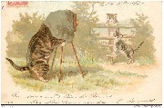 (Chat photographiant des chatons)