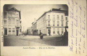 SAINT-NICOLAS. Rue de la Station.