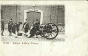 Belgique. Artillerie-Pointage