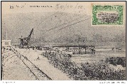 Congo Belge. Le nouveau pier &agrave; Matadi