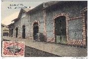 Congo-Belge. La gare de Matadi