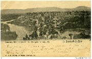 La Guerre Anglo Boer / Commando Boer traversant une rivi&egrave;re pr&egrave;s de Ladysmith.