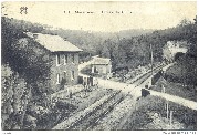 Maredsous. Entrée du Tunnel