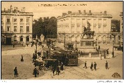 Bruxelles. Place Royale et Entrée du Parc Bruxelles. Place Royale et Entrée du Parc