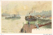 Glasgow. Landing stage at Broomielaw