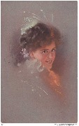 Femme &agrave; l'aigrette