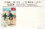 Pour remplacer le beurre: Voor boter te vervangen gebruikt: LUX sans rivale zonder weerga. Facteur Turc