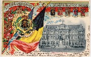 Anvers L'Ath&eacute;n&eacute;e 75&egrave;me anniversaire Ind&eacute;pendance Belge 1830-1905
