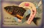 1er Avril Poisson et fleurs r&eacute;jouiront votre coeur