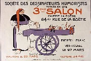 3&egrave;me Salon Soci&eacute;t&eacute; des dessinateurs humoristes 64bis rue La Bo&eacute;tie 28 mars au 4 mars