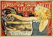 75eme Anniversaire de l'ind&eacute;pendance nationale. Exposition universelle Li&egrave;ge 1905 Auguste Donnay