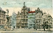 Anvers - Maisons des Corporations XVI et XVII Siècle