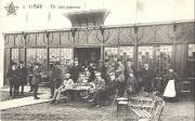 Li&egrave;ge. Tir aux pigeons