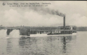 Congo Belge. Zone des Stanley-Falls. Stanleyville : Le chemin de fer des grands lacs   -   Vue g&eacute;n&eacute;rale de la gare.