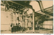 La brasserie. Sous-sol de la salle de brassage