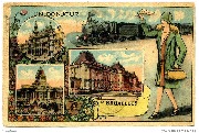 Un bonjour de Bruxelles. (train)