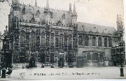 Bruges. L'H&ocirc;tel de Ville et la Chapelle du St-Sang